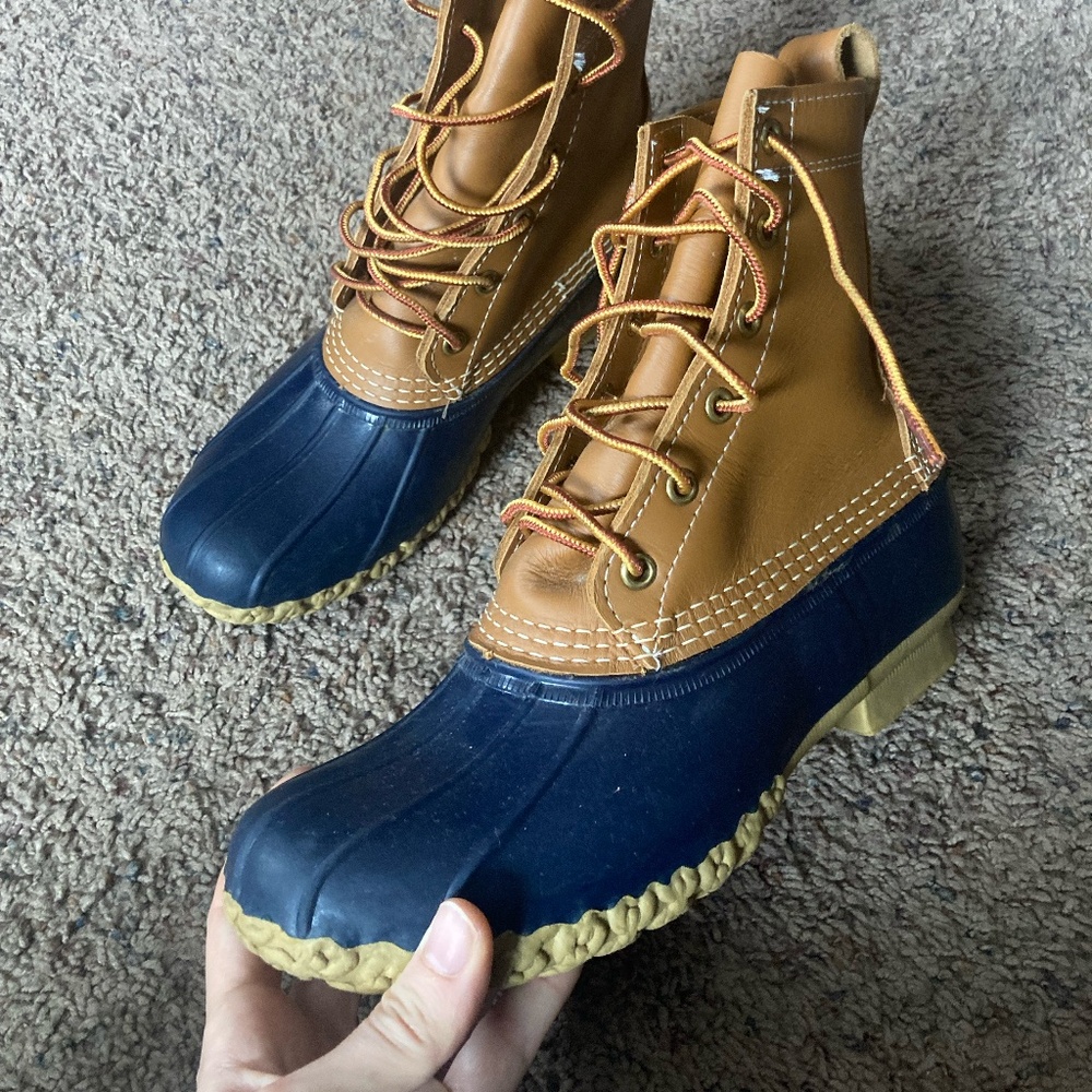 L.L. Bean - Women's Bean Boots 8" - Size 7N - Excellent Condition